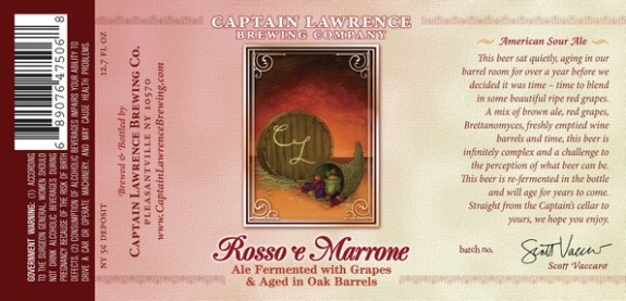 Captain Lawrence Rosso e Marrone American Sour Ale