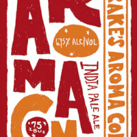 Drakes Aroma Coma IPA label