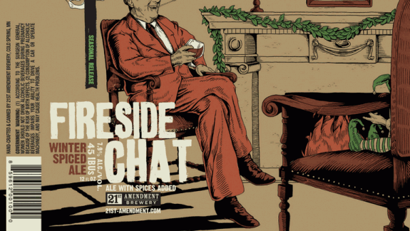 21st amendment fireside chat label