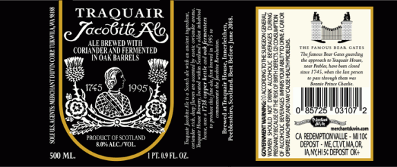 traquair jacobite ale