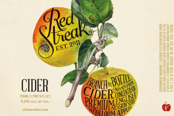 virtue red streak cider