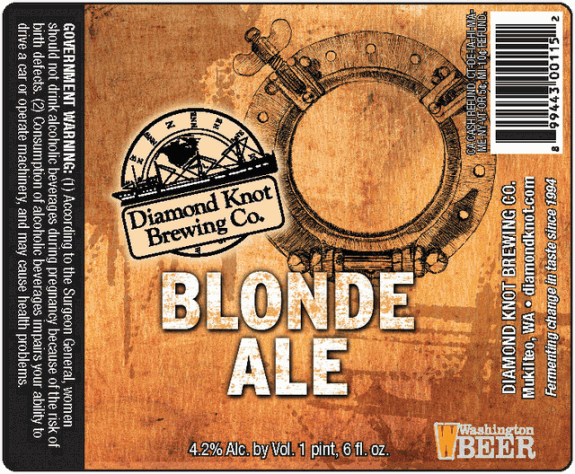 diamond knot blonde ale