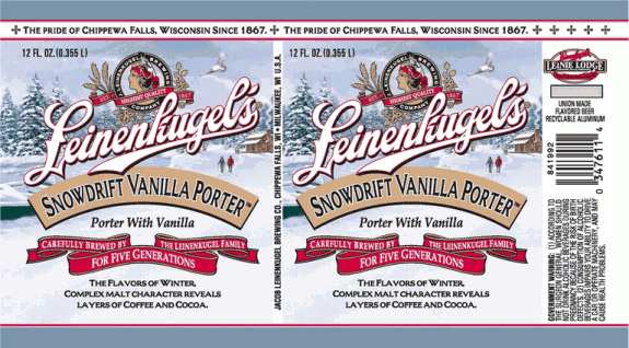 Leinenkugels Snowdrift Vanilla Porter