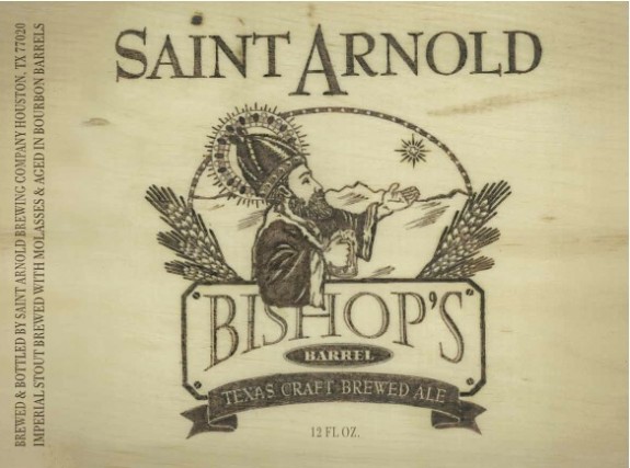 Saint Arnold Bishops Barrel Bourbon Barrel Aged Imperial Stout