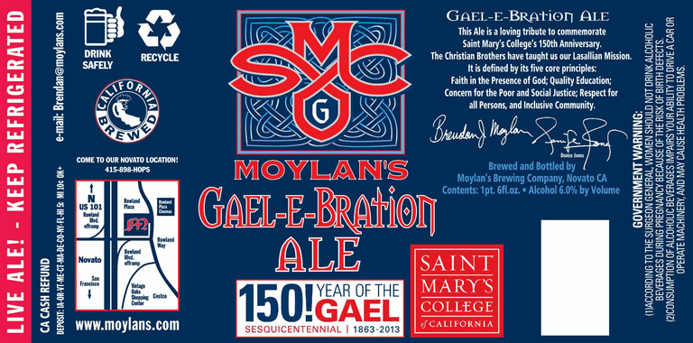 Moylan's Gael-e-bration Ale