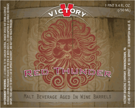 Victory Red Thunder Wine Barrel-aged Baltic Porter