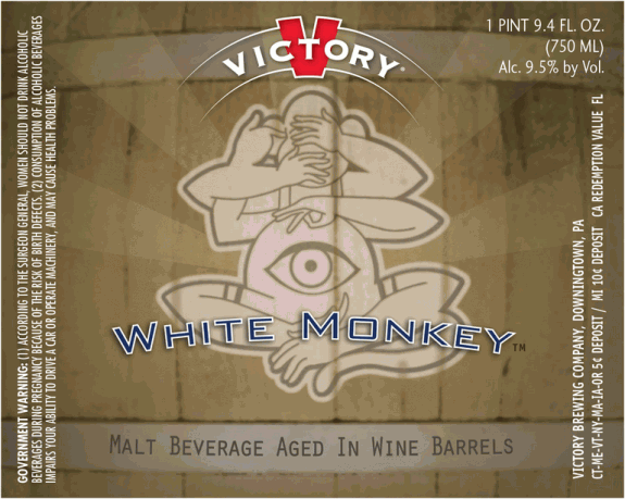 Victory White Monkey White Wine Barrel-aged Tripel