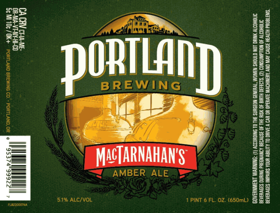Portland MacTarnahan's Amber Ale