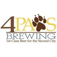 4 Paws Brewing Co. logo