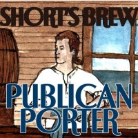 short's publican porter label