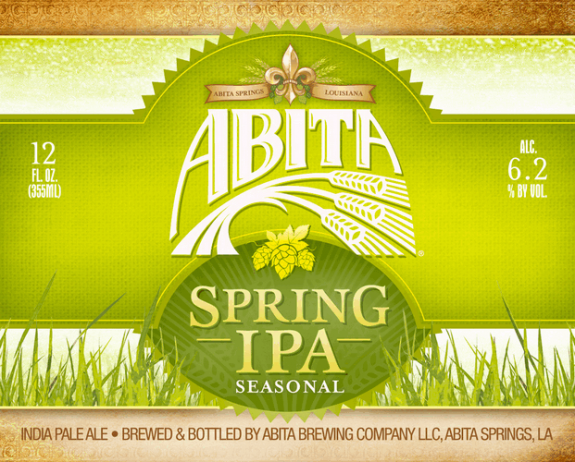 Abita Spring IPA label