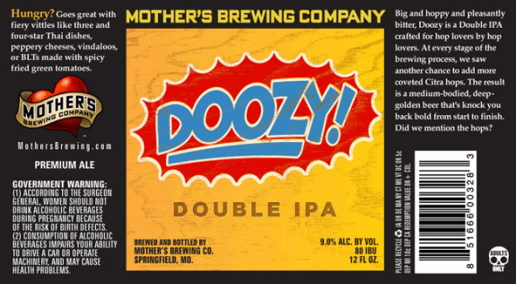 Mother's Doozy! Double IPA