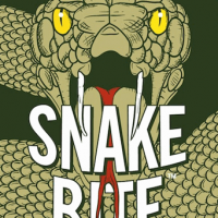 tw pitchers snake bite lager label