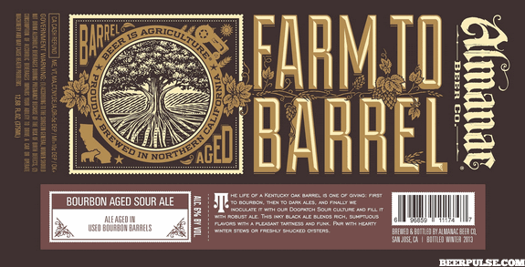 Almanac Bourbon Aged Sour Ale