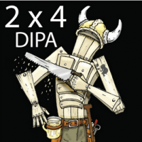 Melvin 2X4 DIPA label