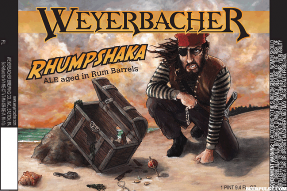 weyerbacher rhumpshaka label