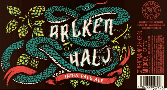 Widmer Brothers 2005 Broken Halo IPA