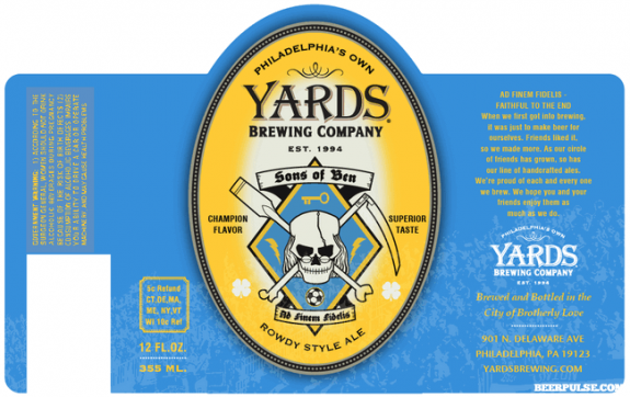 Yards Sons of Ben Rowdy Ale