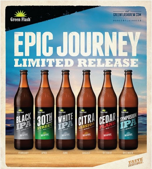 green flash epic journey label