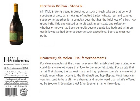 rare beer club april 2014