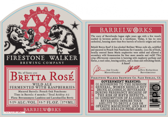 Barrelworks Bretta Rosé Wild Ale