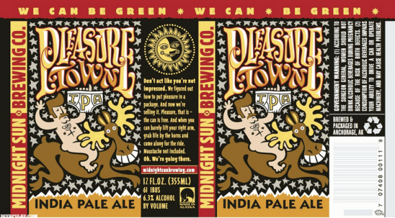 Midnight Sun Pleasure Town IPA
