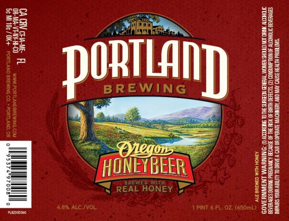 Portland Oregon Honey Beer