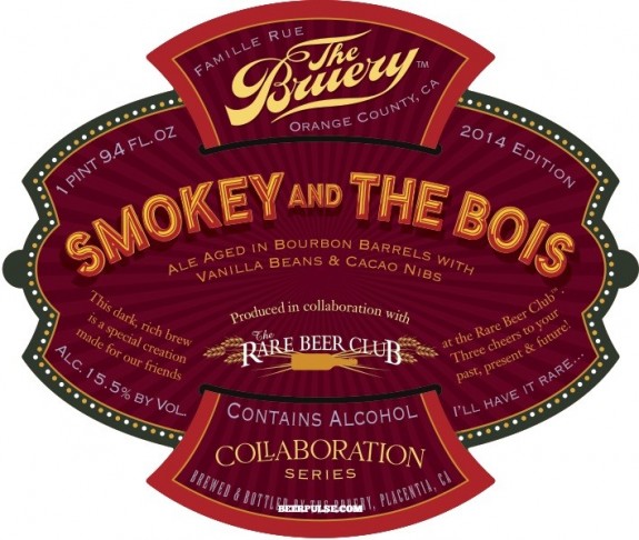 The Bruery Smokey and The Bois Bourbon Barrel-Aged Ale