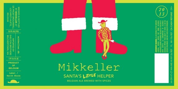 Mikkeller Santa's Little Helper label