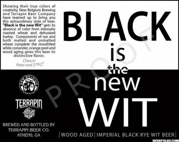 Terrapin Black is the New Wit Imperial Black Rye Wit