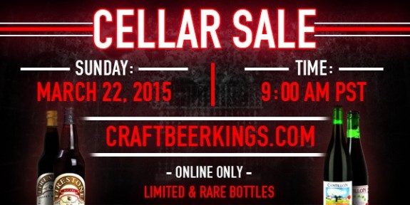 craft beer kings march cellar sale