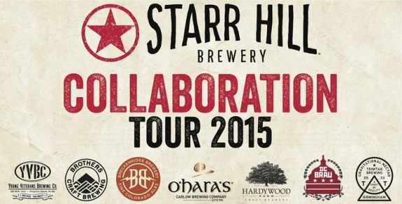 Starr Hill Brewery Collaboration Tour 2015 banner