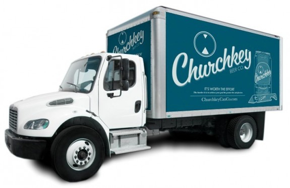 Churchkey Beer Co. truck