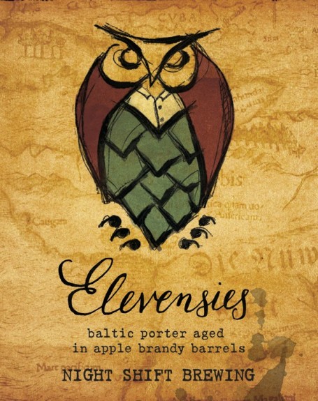 Night Shift Elevensies label BeerPulse