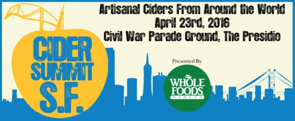 Cider Summit SF 2016 banner