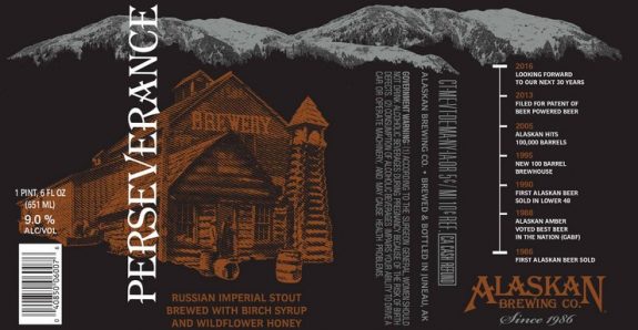 Alaskan Perseverance label BeerPulse