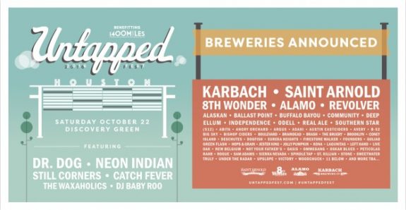 Untapped Festival Houston banner