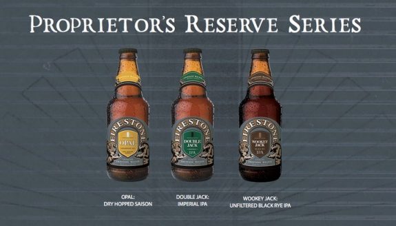 Firestone Walker Proprietors Reserve bottles