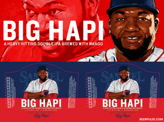 Big Hapi Big Papi beer Samuel Adams Brewery BeerPulse
