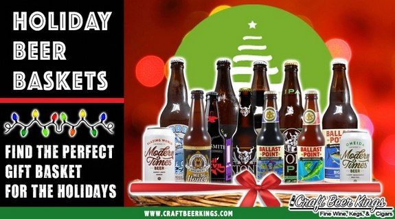Craft Beer Kings holiday beer baskets banner BeerPulse