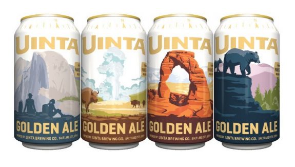 Uinta Golden Ale Rotating Park Series cans BeerPulse II