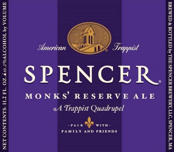 Spencer's Trappist Quad label BeerPulse II