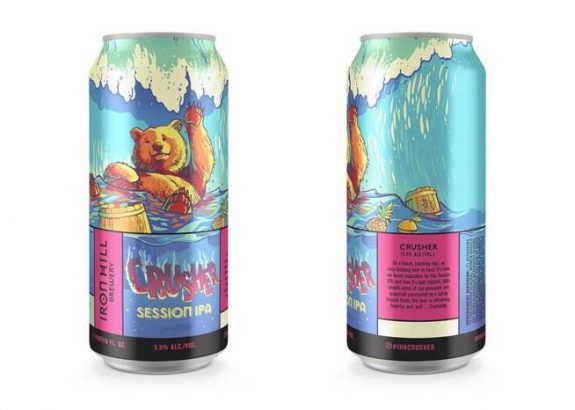 Iron Hill Crusher Session IPA cans BeerPulse