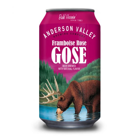 Anderson Valley Framboise Rose Gose now available in cans BeerPulse