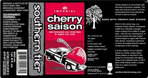 Southern Tier Cherry Saison - Courtesy of Southern Tier