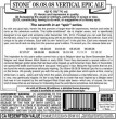 Stone Vertical 08.08.08 back- Courtesy of Stone Brewing