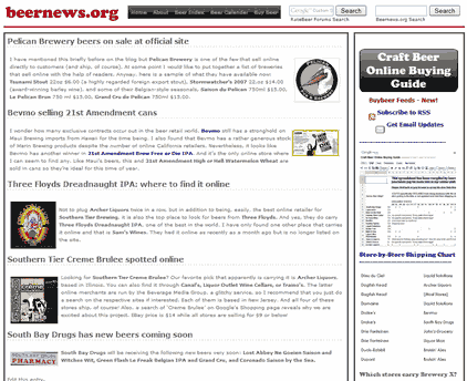 Buy Beer Page