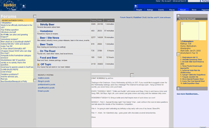 RateBeer 2003 Forums
