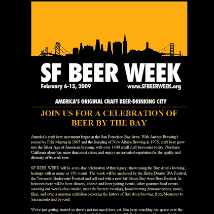 SF Beer Week