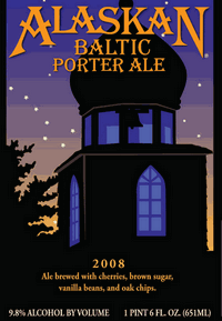Alaskan Baltic Porter label